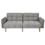 Paris Prix Canapé Convertible "Dream" 195cm Gris