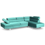 Paris Prix Canapé D'Angle Droit "Têtière" 260cm Vert