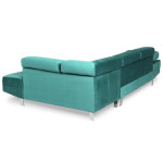 Paris Prix Canapé D'Angle Droit "Têtière" 260cm Vert