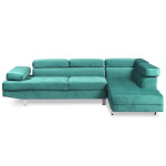 paris prix Canapé d'Angle Droit "Têtière" 260cm Vert