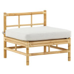 paris prix Canapé de Jardin "Cane" 75cm Naturel