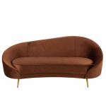 Paris Prix Canapé Design "Sofane" 180cm Marron