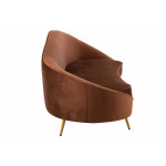 Paris Prix Canapé Design "Sofane" 180cm Marron
