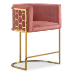 paris prix Chaise de Bar Design "Neyho" 96cm Rose