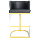 Paris Prix Chaise De Bar Design "Noemy" 100cm Noir