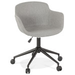 paris prix Chaise de Bureau Design "Alma" 80cm Gris