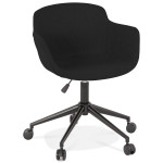 paris prix Chaise de Bureau Design "Alma" 80cm Noir