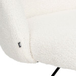Paris Prix Chaise De Bureau Design "Geos" 89cm Blanc