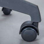 Paris Prix Chaise De Bureau "Jessi" 100cm Bleu & Blanc