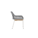 Paris Prix Chaise De Jardin "Amora" 88cm Gris