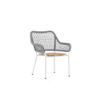 Paris Prix Chaise De Jardin "Amora" 88cm Gris