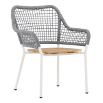 paris prix Chaise de Jardin "Amora" 88cm Gris