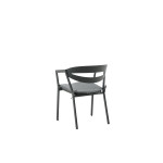 Paris Prix Chaise De Jardin Design "Split" 76cm Noir