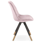 Paris Prix Chaise Design "Adika" 83cm Rose