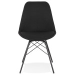 Paris Prix Chaise Design "Aliba" 83cm Noir