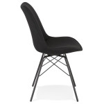 Paris Prix Chaise Design "Aliba" 83cm Noir
