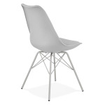 Paris Prix Chaise Design "Asensio" 83cm Gris