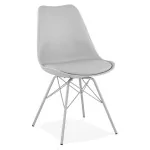 paris prix Chaise Design "Asensio" 83cm Gris