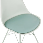 Paris Prix Chaise Design "Asensio" 83cm Vert