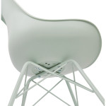 Paris Prix Chaise Design "Asensio" 83cm Vert