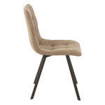 Paris Prix Chaise Design "Babette" 90cm Beige