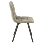 Paris Prix Chaise Design "Babette" 90cm Gris