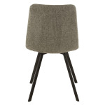 Paris Prix Chaise Design "Babette" 90cm Gris