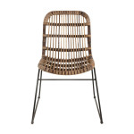 Paris Prix Chaise Design "Billie" 85cm Naturel