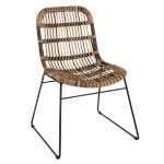 paris prix Chaise Design "Billie" 85cm Naturel