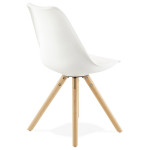 Paris Prix Chaise Design "Boka" 83cm Blanc