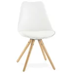 paris prix Chaise Design "Boka" 83cm Blanc