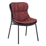 paris prix Chaise Design "Brady" 84cm Marron & Gris