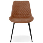 Paris Prix Chaise Design "Camada" 82cm Marron