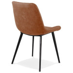 Paris Prix Chaise Design "Camada" 82cm Marron