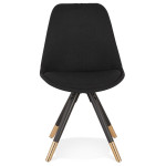 Paris Prix Chaise Design "Caxlo" 83cm Noir & Or