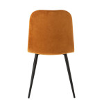 Paris Prix Chaise Design "Claire" 87cm Ocre
