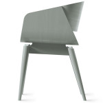 Paris Prix Chaise Design En Bois "Almost" 76cm Gris