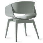 Paris Prix Chaise Design En Bois "Almost" 76cm Gris