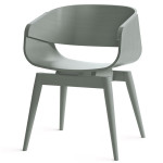 paris prix Chaise Design en Bois "Almost" 76cm Gris