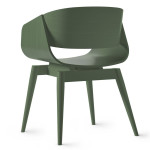Paris Prix Chaise Design En Bois "Almost" 76cm Vert