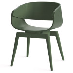 paris prix Chaise Design en Bois "Almost" 76cm Vert