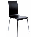 paris prix Chaise Design en Bois "Tina" 88cm Noir