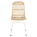 Paris Prix Chaise Design En Rotin "Ema" 88cm Naturel