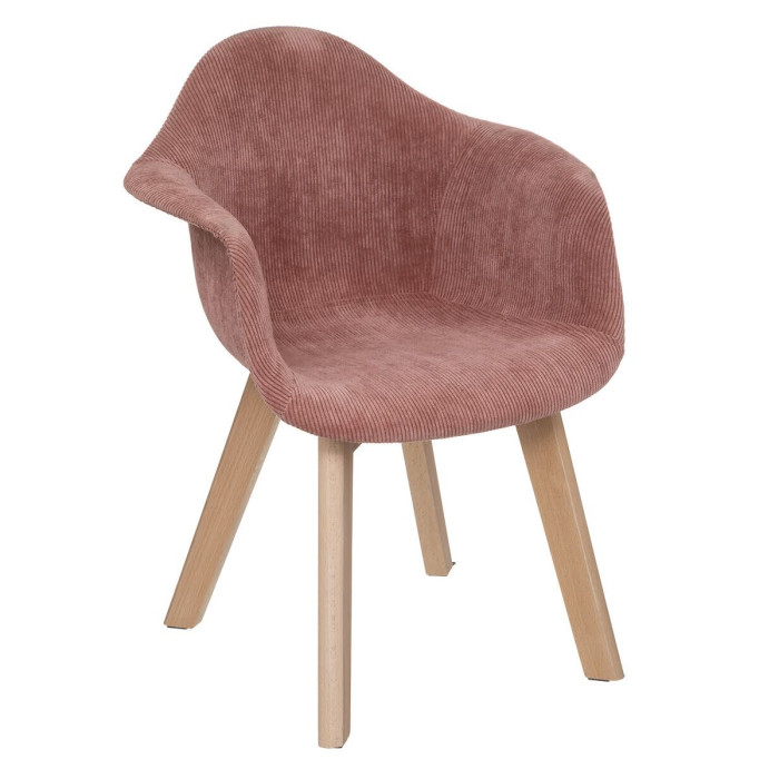Paris Prix Chaise Design Enfant "Lena" 56cm Rose