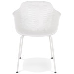 Paris Prix Chaise Design "Hansboro" 81cm Blanc