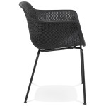 Paris Prix Chaise Design "Hansboro" 81cm Noir