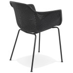 Paris Prix Chaise Design "Hansboro" 81cm Noir