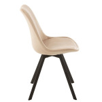 Paris Prix Chaise Design "Hélène" 84cm Beige