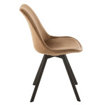 Paris Prix Chaise Design "Hélène" 84cm Marron