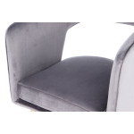 Paris Prix Chaise Design "Jolene" 77cm Gris